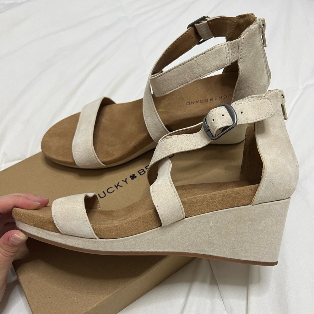 Lucky brand wedge sandal